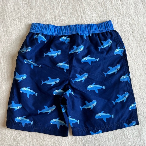 Freestyle Revolution blue shark swim trunks Size 4. NWOT - Picture 3 of 3